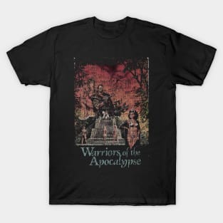 Warrior apocalypse vintage cracked T-Shirt